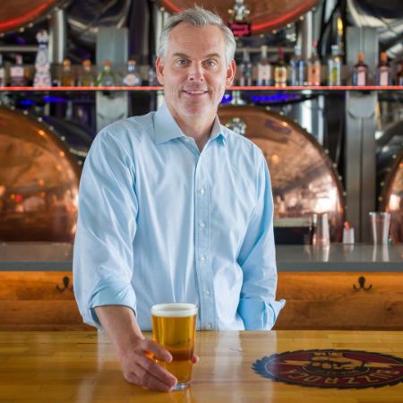 Colin Cowherd the ex-husband of Kimberly Ann Vadala posted a picture with a pint of beer.